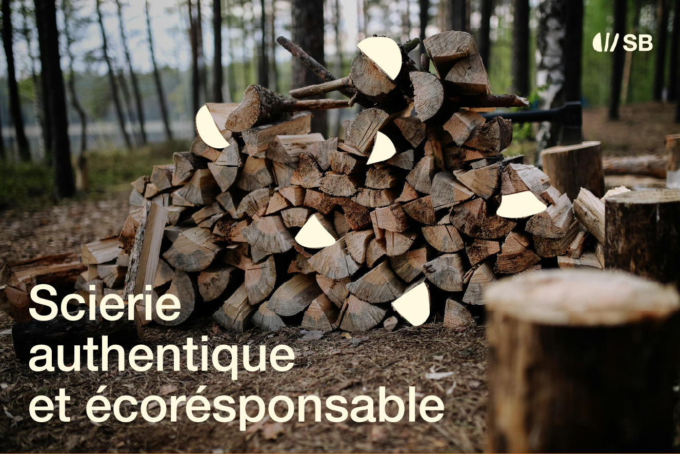 Scierie Badinter — brand identity visual 3
