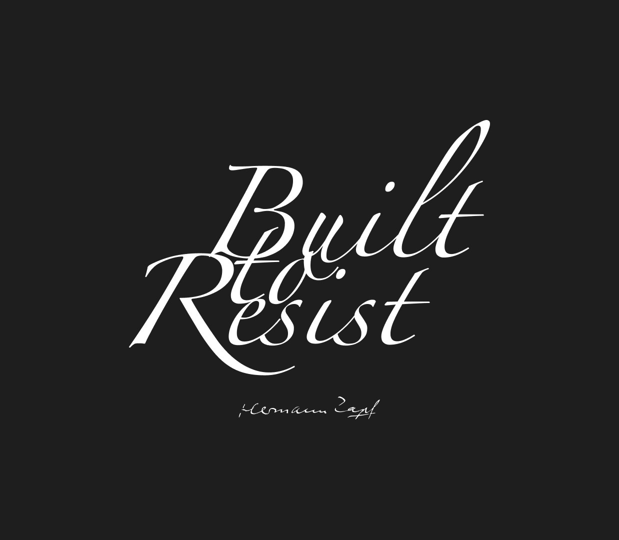 Eastpak x Herman Zapf — Resist'R Case collaboration visual 5