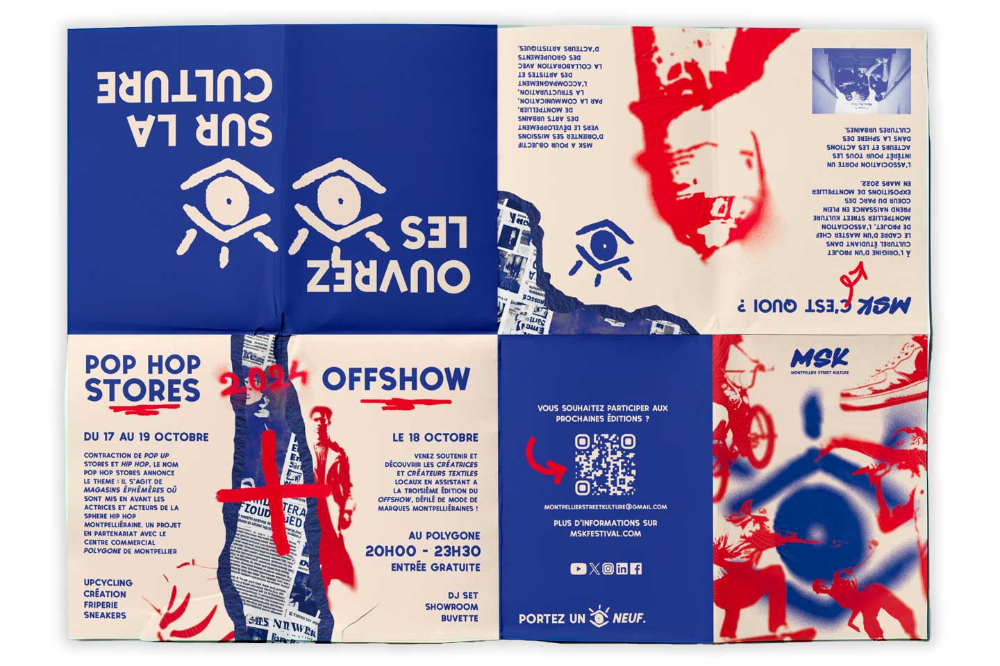 MSK Montpellier Street Kulture — urban culture rebranding visual 9