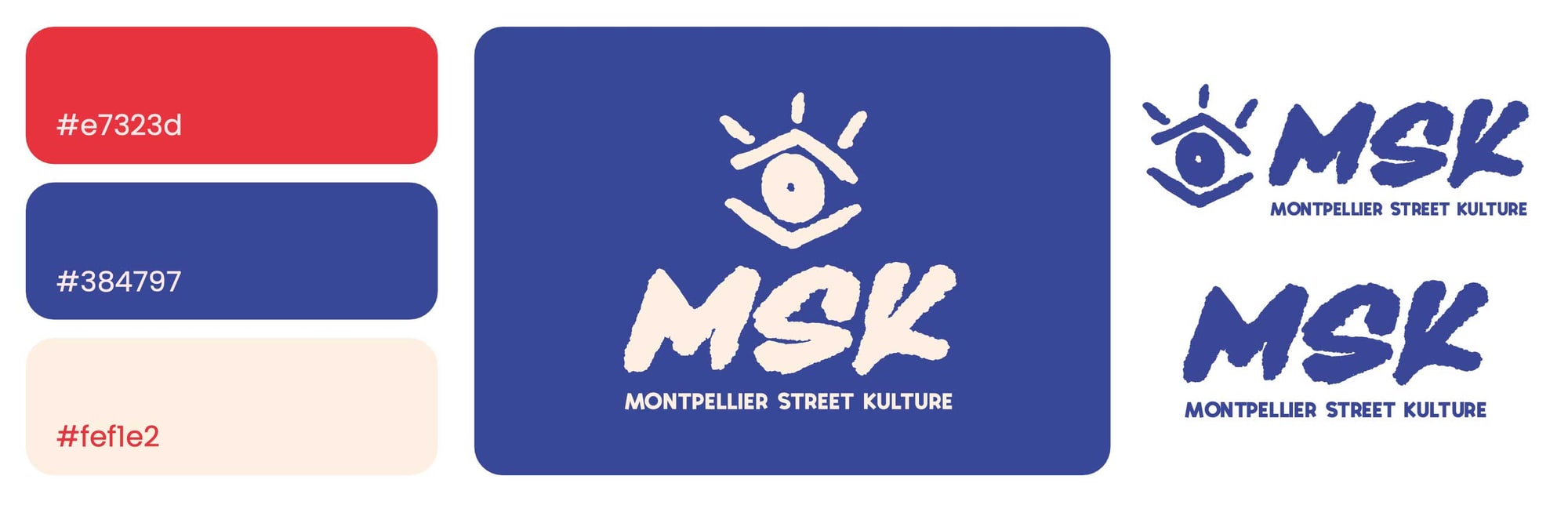 MSK Montpellier Street Kulture — urban culture rebranding visual 6