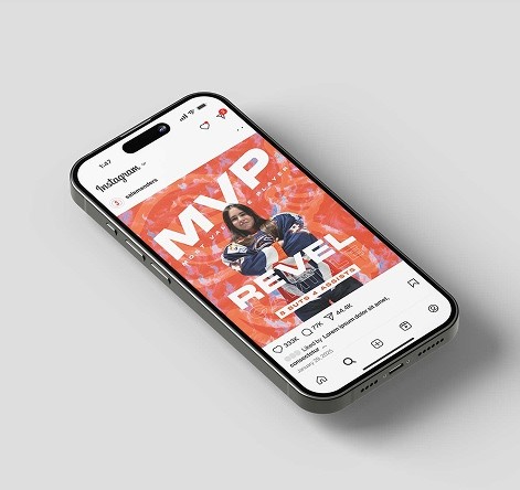 Les Salamanders — MMHC women's ice hockey team identity visual 14