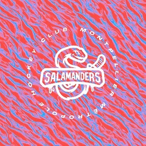 Les Salamanders — MMHC women's ice hockey team identity visual 10